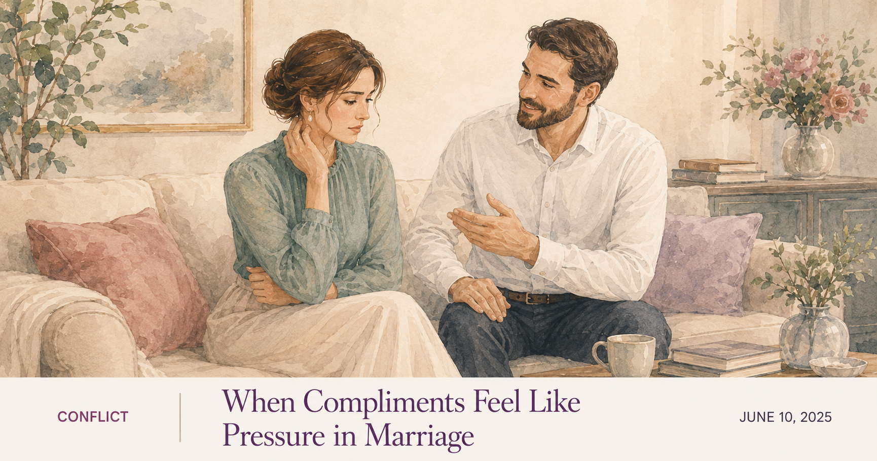 When Compliments Feel Like Pressure in Marriage