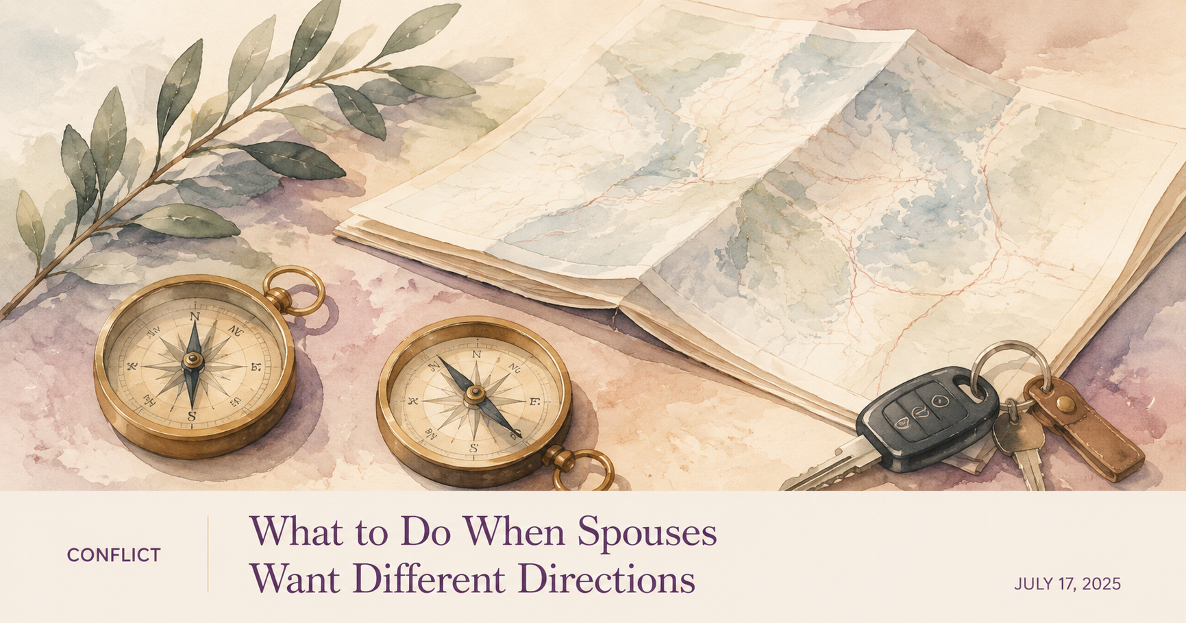 What to Do When Spouses Want Different Directions