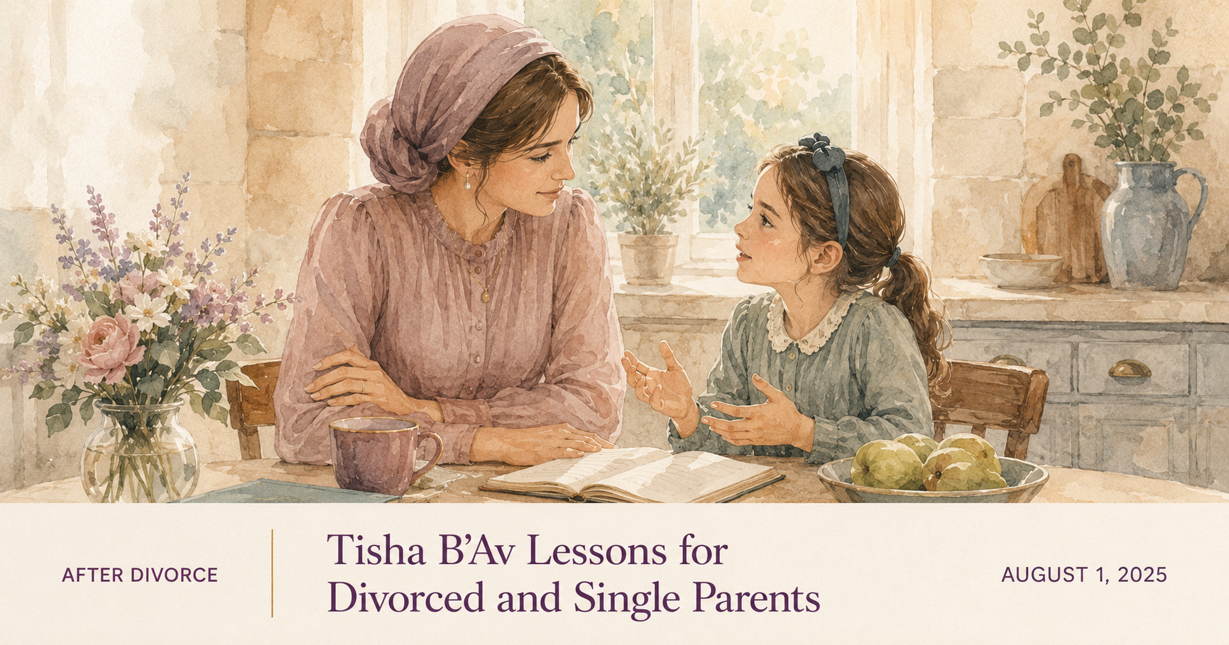 Tisha B’Av Lessons for Divorced and Single Parents