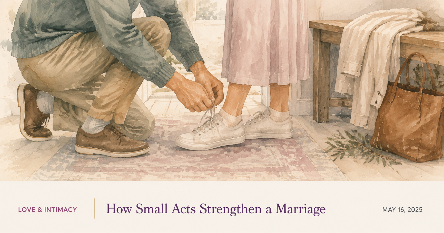 How Small Acts Strengthen a Marriage