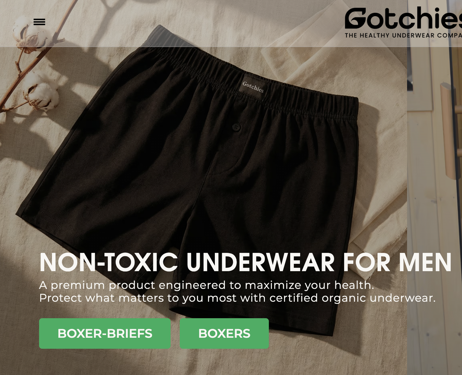 Gotchies - Healthy Underwear