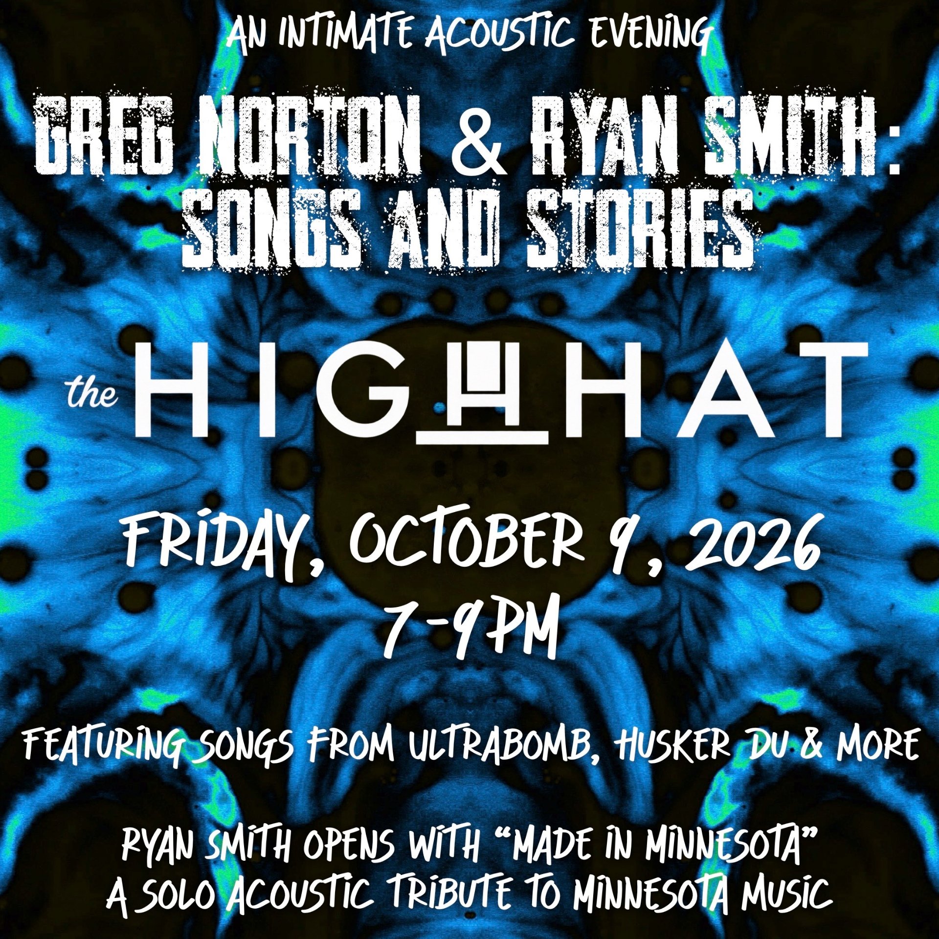 Greg Norton & Ryan Smith: SONGS AND STORIES - Greg Norton and Ryan Smith