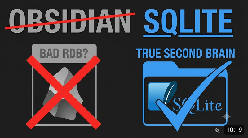 Obsidianは「第二の脳」ではない——データ構造から見た劣化RDBという真実