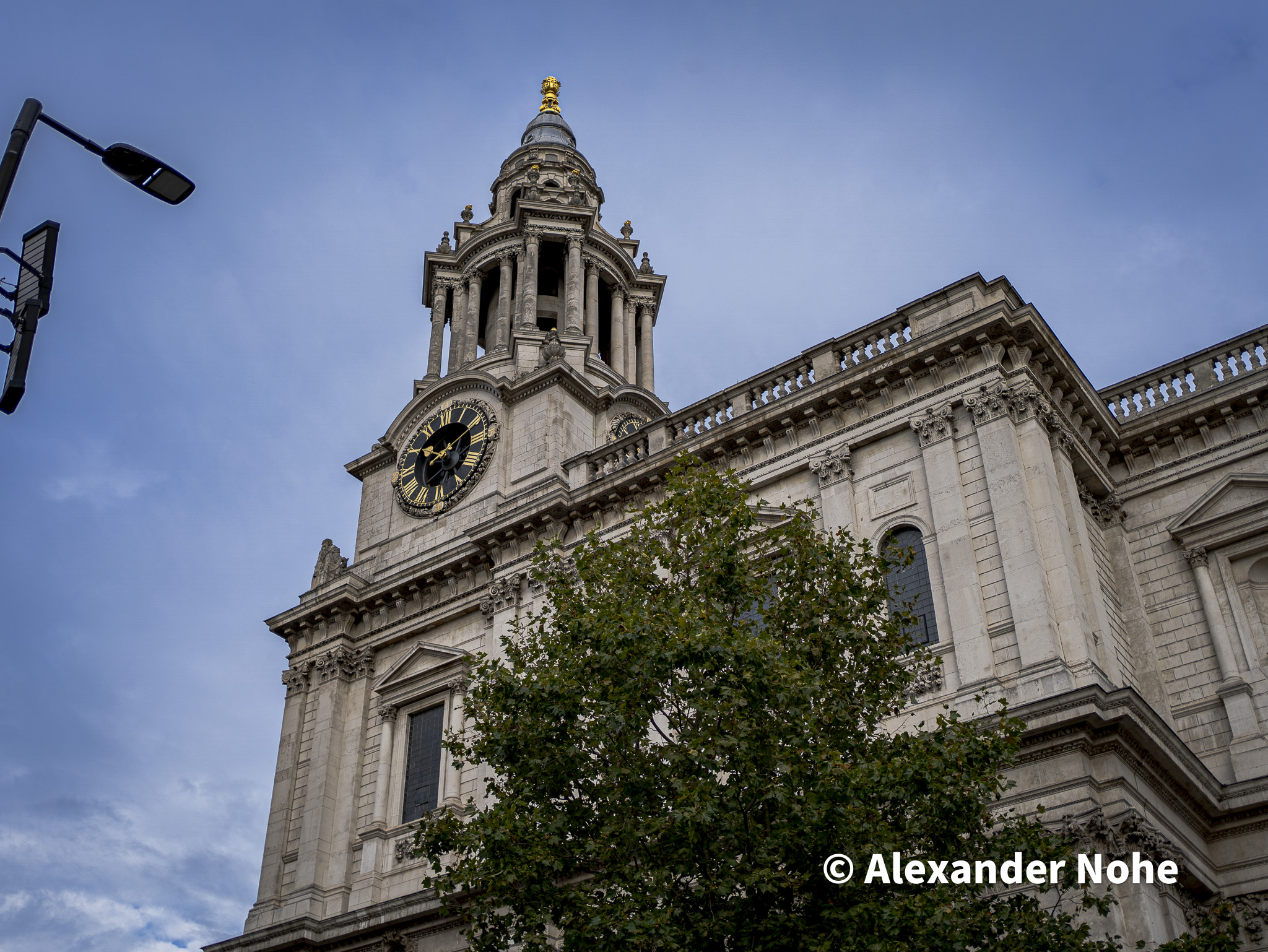 St. Paul's through the leaves