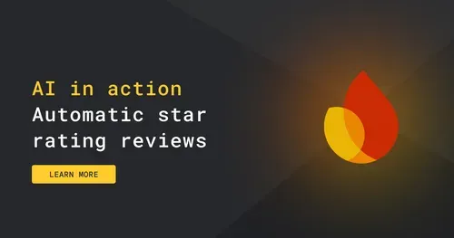 Add AI-powered review suggestions to your app that automatically suggest star ratings as users type.