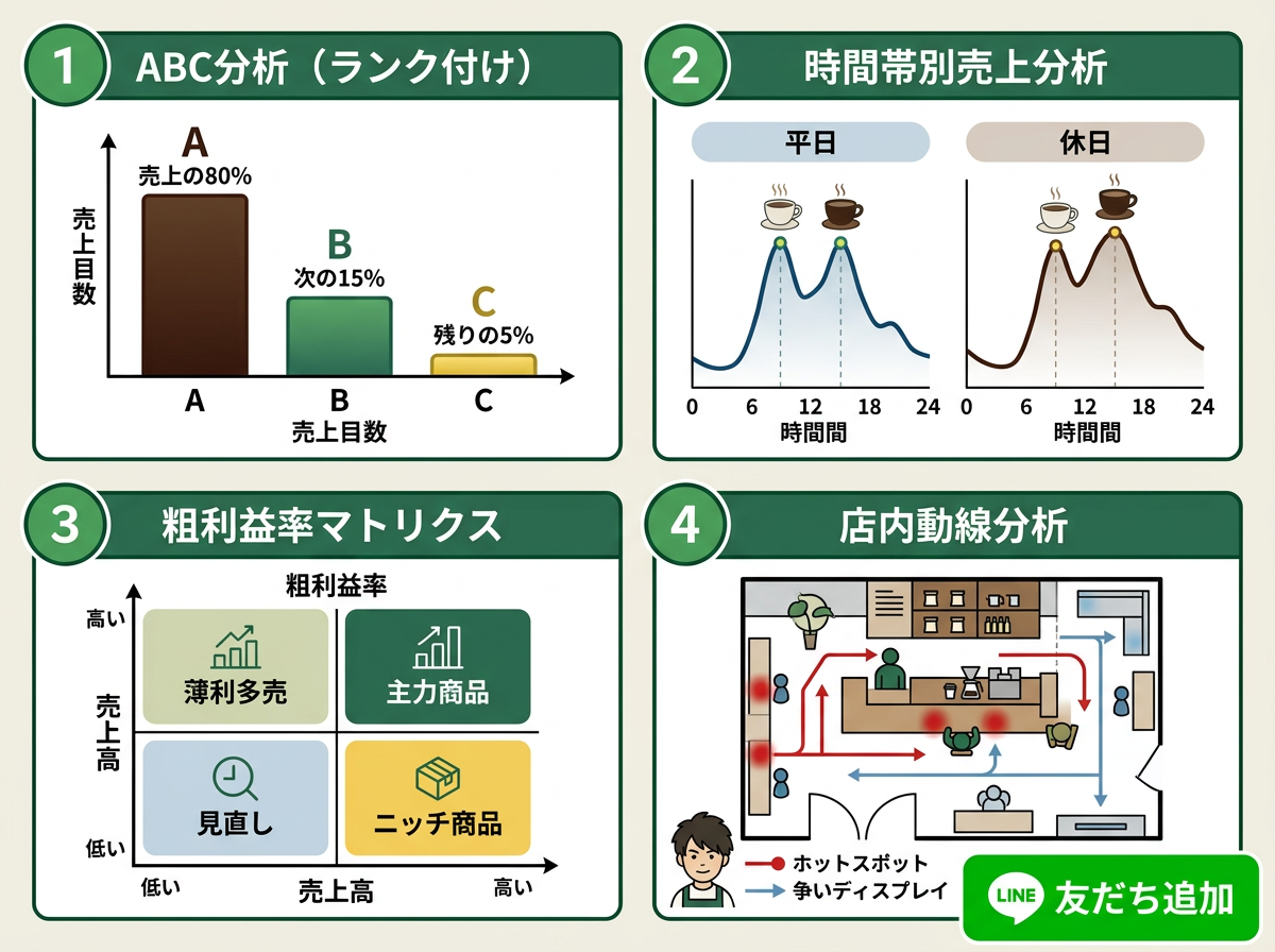 POSデータの4大分析手法