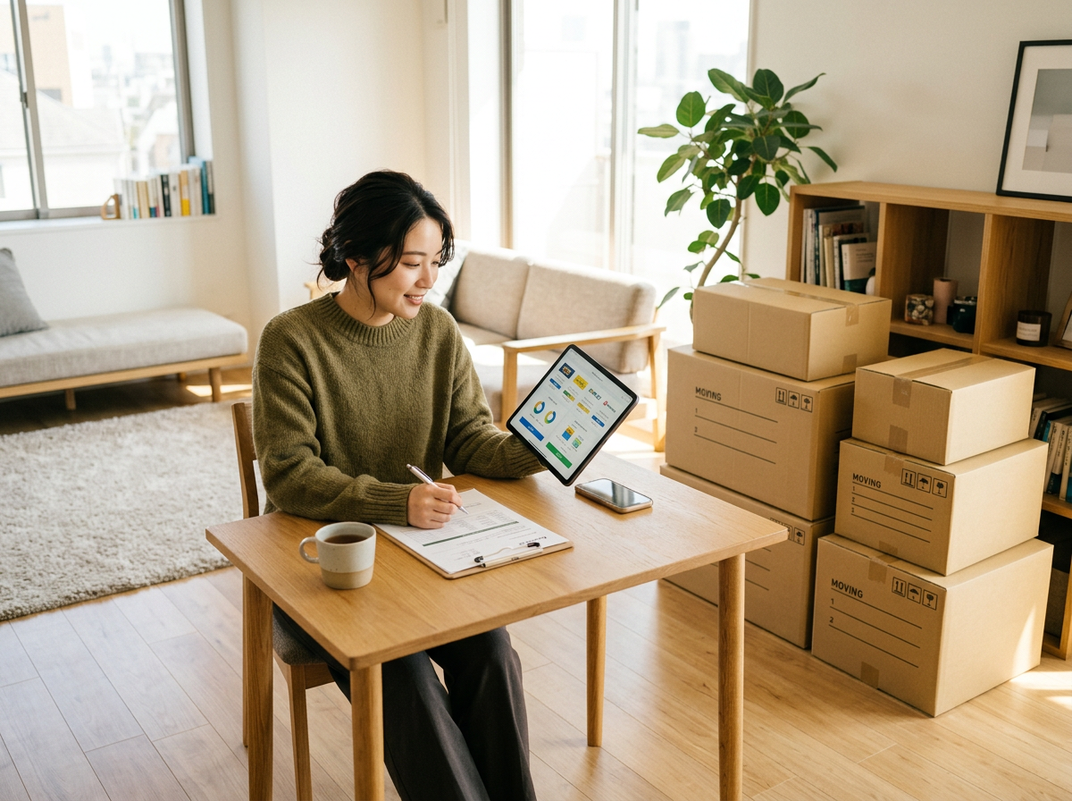 引越し見積もりの比較と荷造り計画