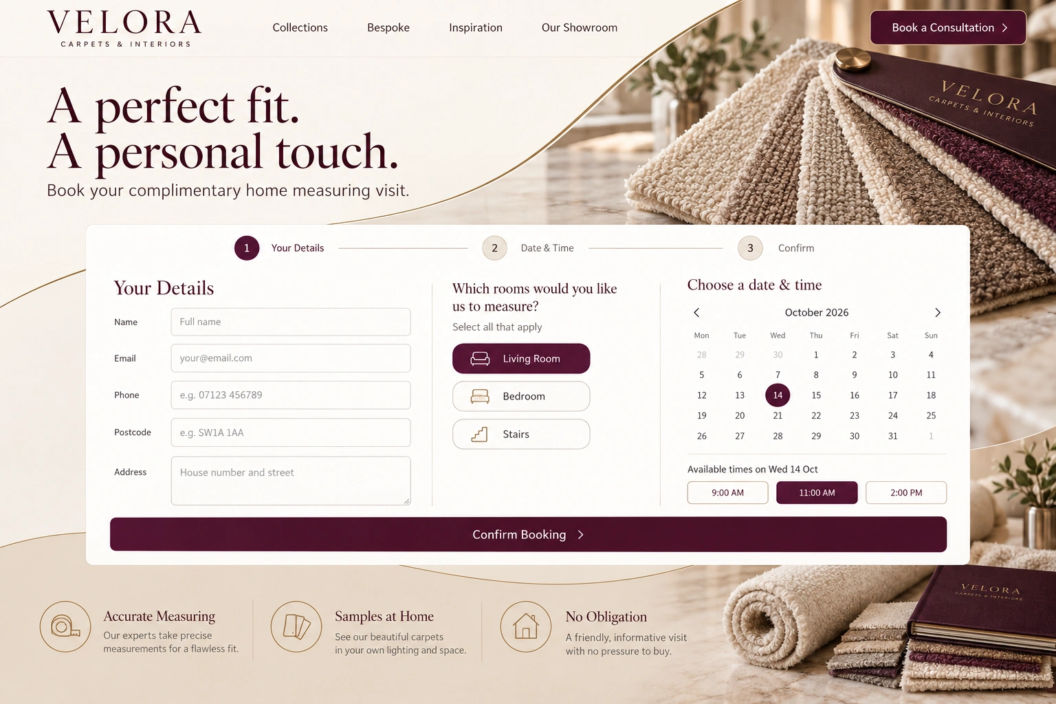 FORME — Luxury Kitchen Website Design website design screen 4