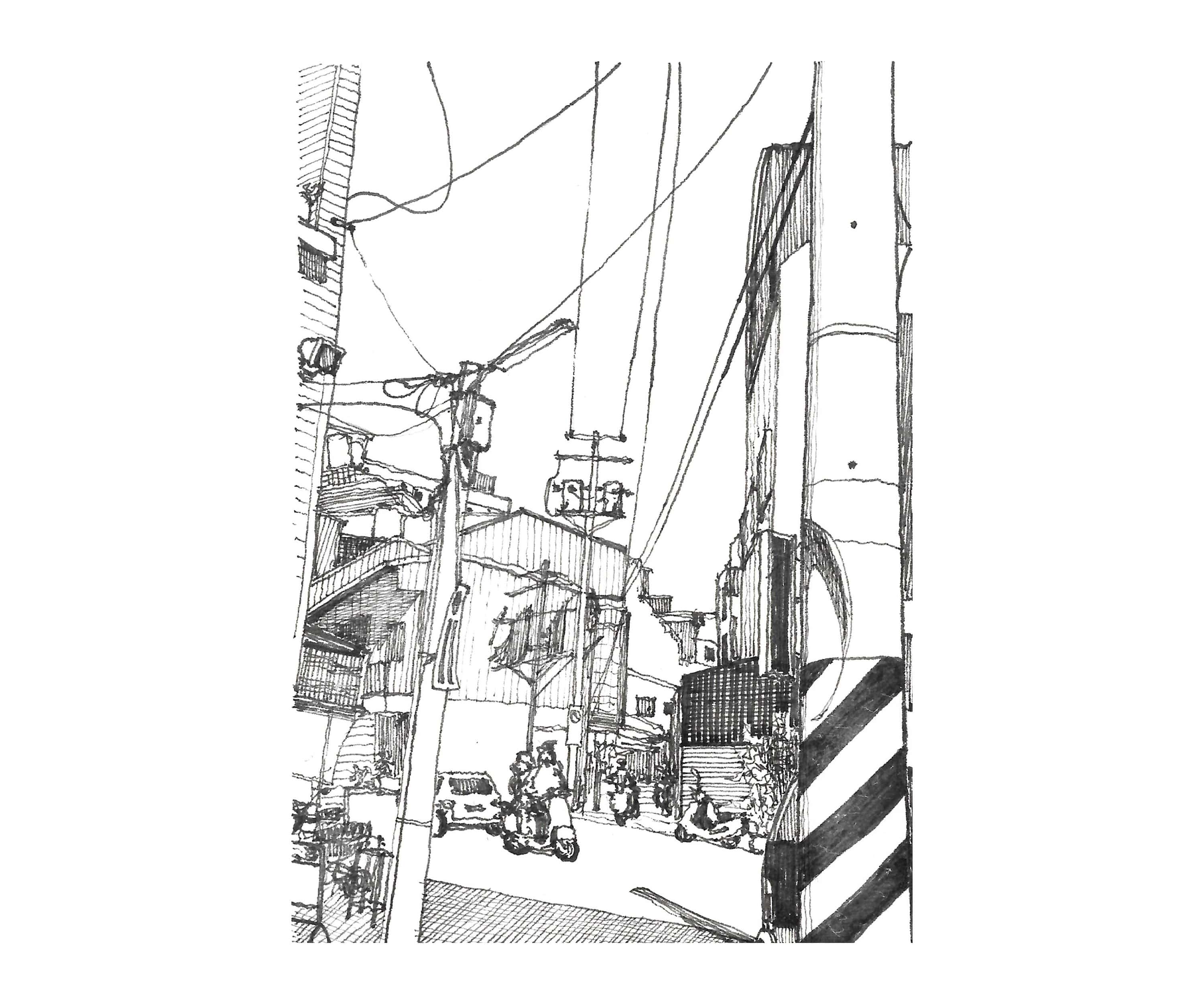 普濟里內的戲劇化場景