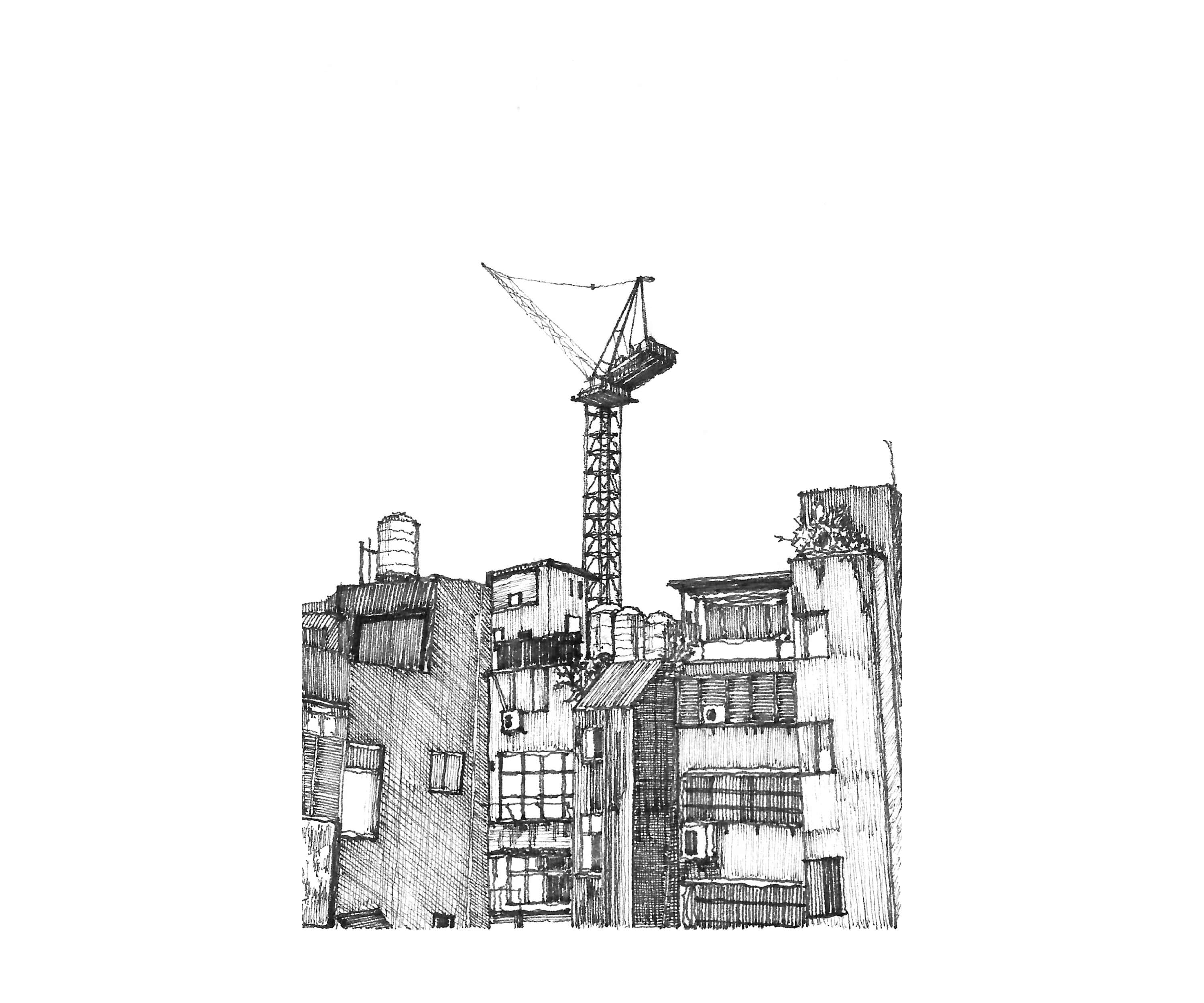 從東門套房窗外望的景象