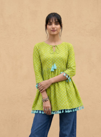 short straight kurti