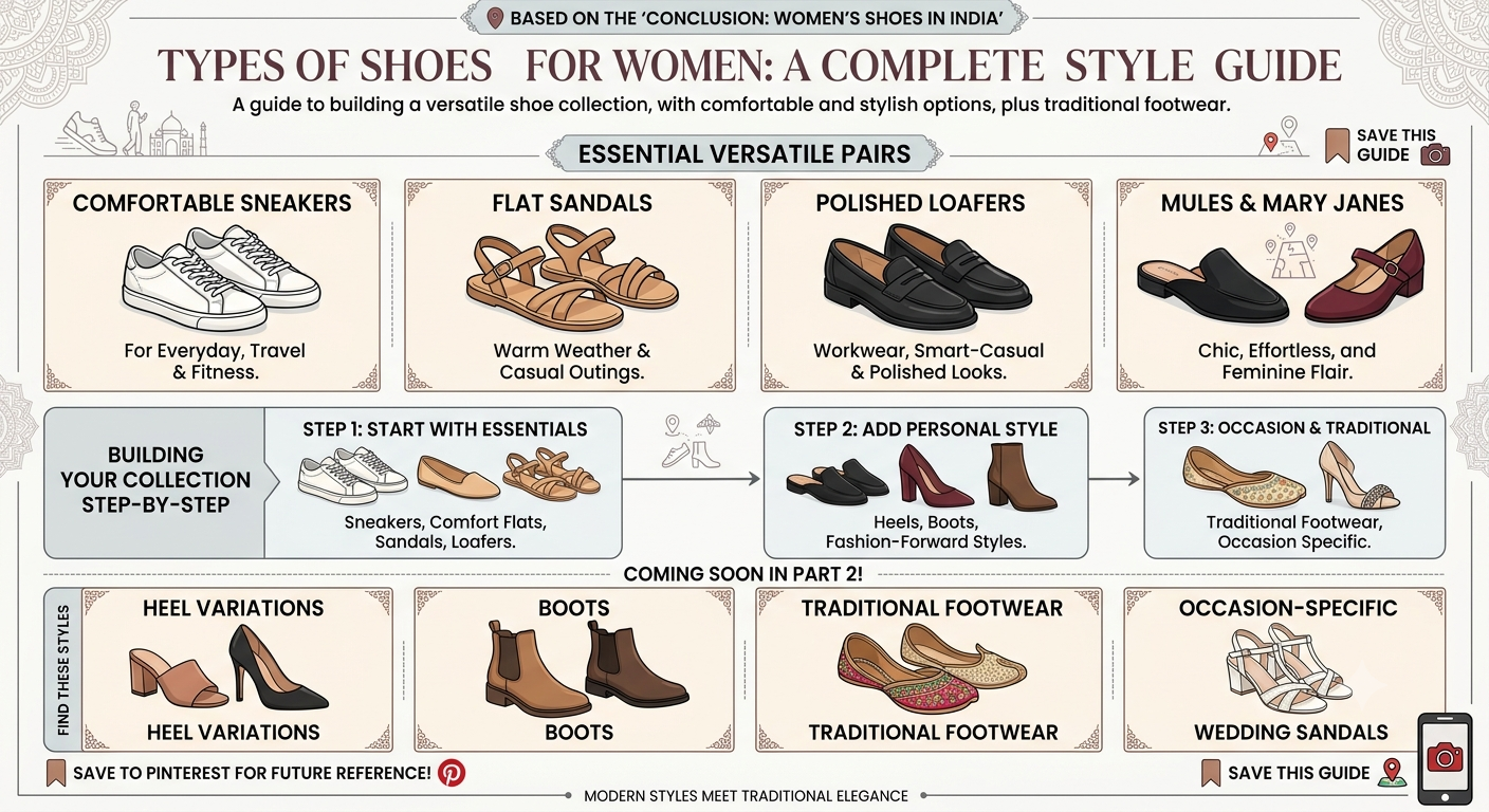 types of women's shoes
