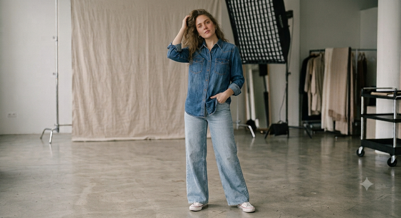 Denim or Chambray Shirt Denim or Chambray Shirt