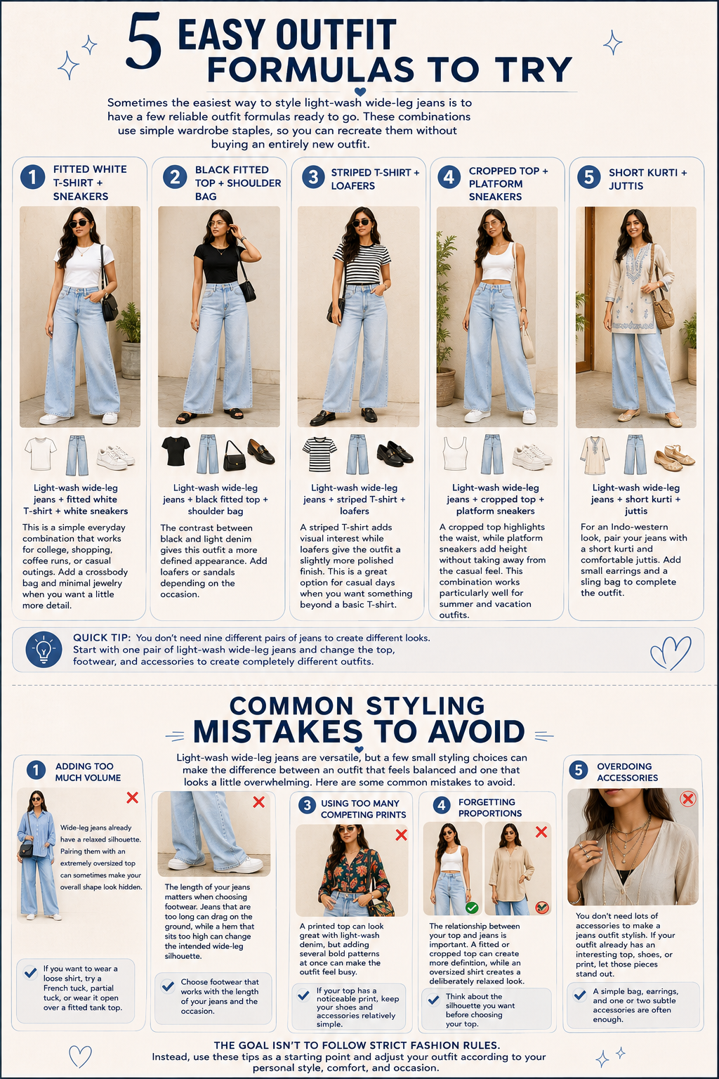 5 Easy Outfit Formulas to Try 5 Easy Outfit Formulas to Try