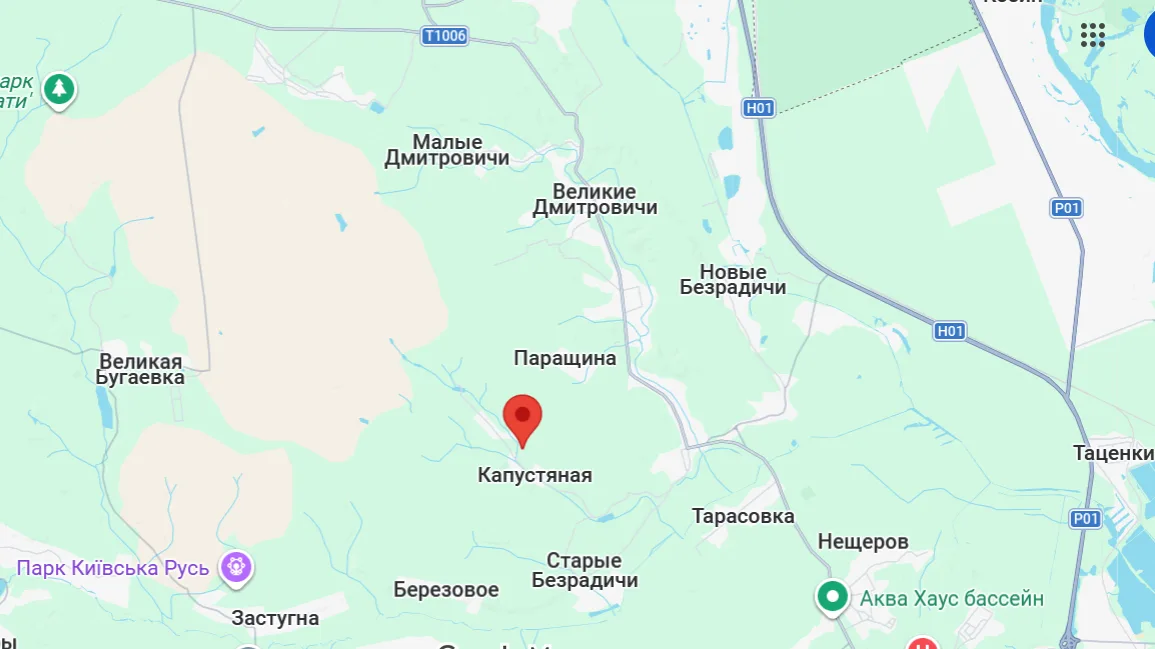 Обухівський р-н 40 сот під забудову Старі Безрадичі власник