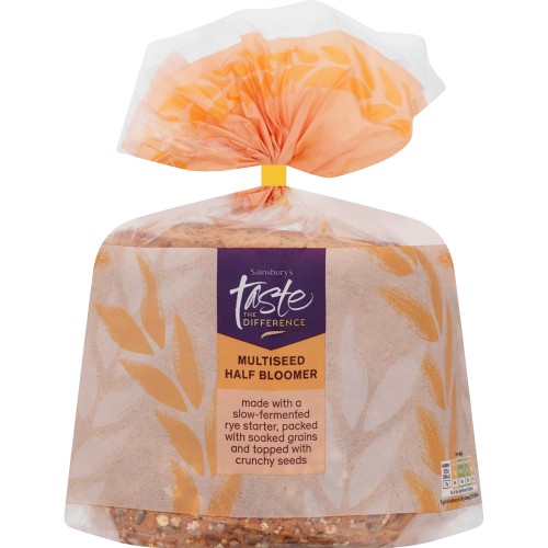 Taste The Difference Multiseed Half Bloomer by Sainsbury Taste the Difference