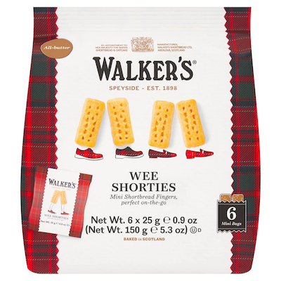Wee Shorties Mini Shortbread Fingers by Walkers