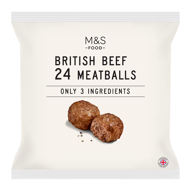 British Beef Meatballs by Marks & Spencer