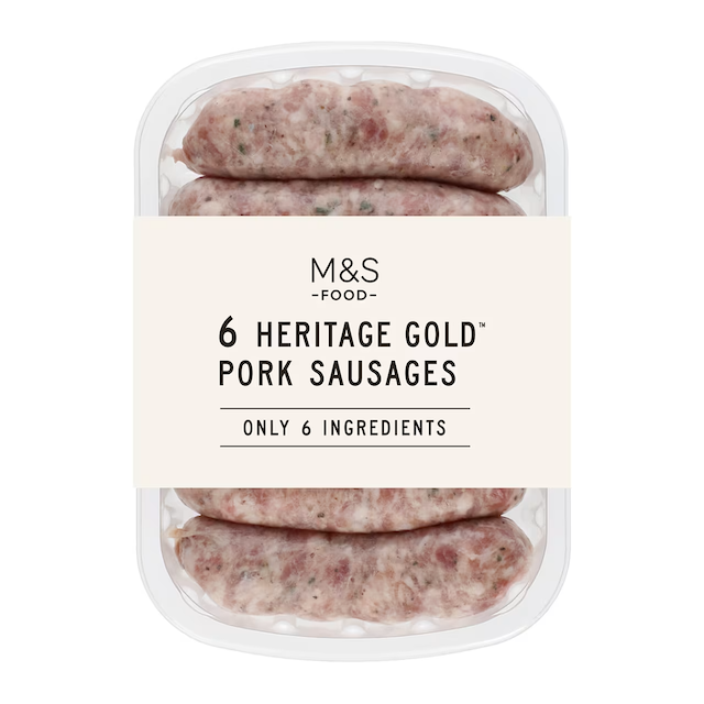Pork Sausages by Marks & Spencer