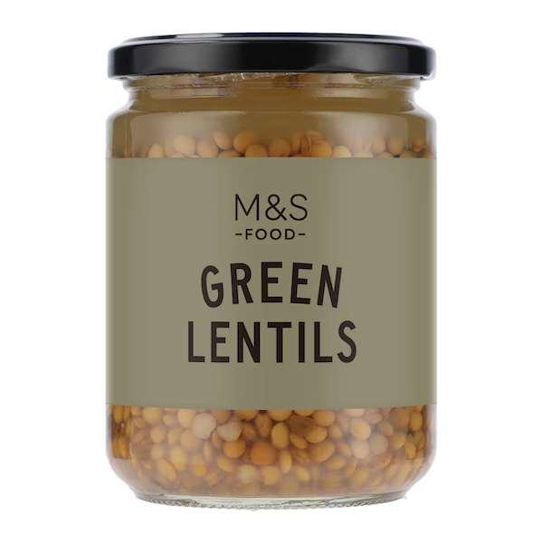 Green Lentils by Marks & Spencer