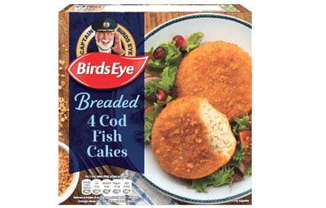 Breaded Cod Fish Cakes by Birdseye