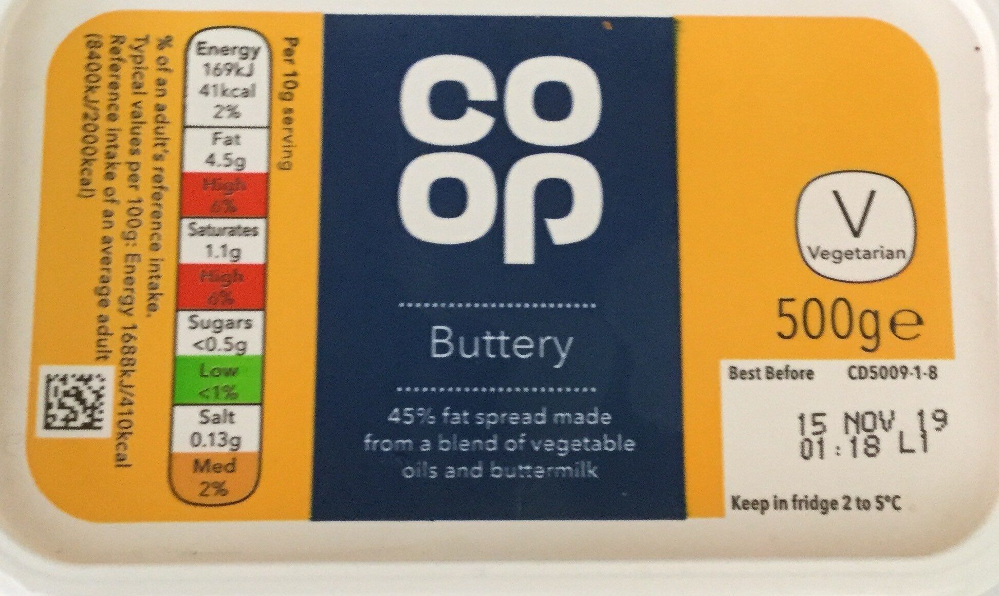 Buttery Spread by Co-op