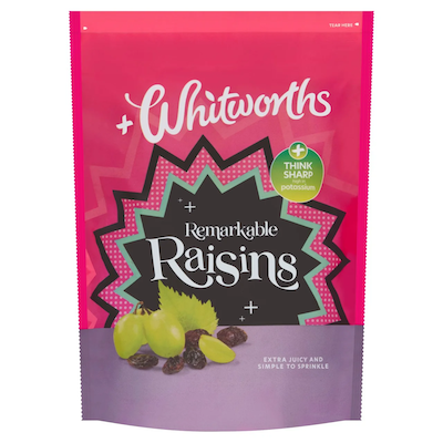Yoghurt Coated Raisins by Whitworths