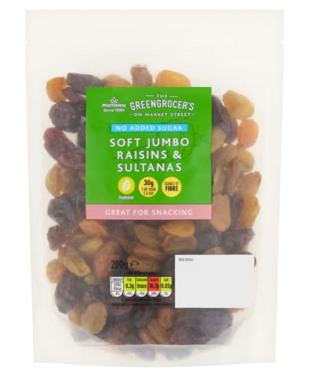 Raisin and Sultana Mix by Morrisons
