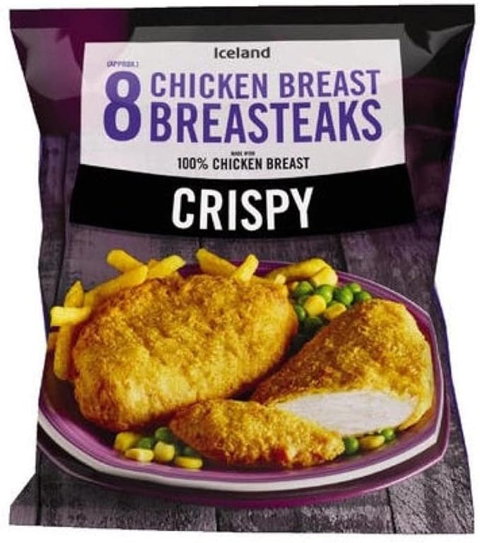Crispy Chicken Breast Breasteaks by Iceland
