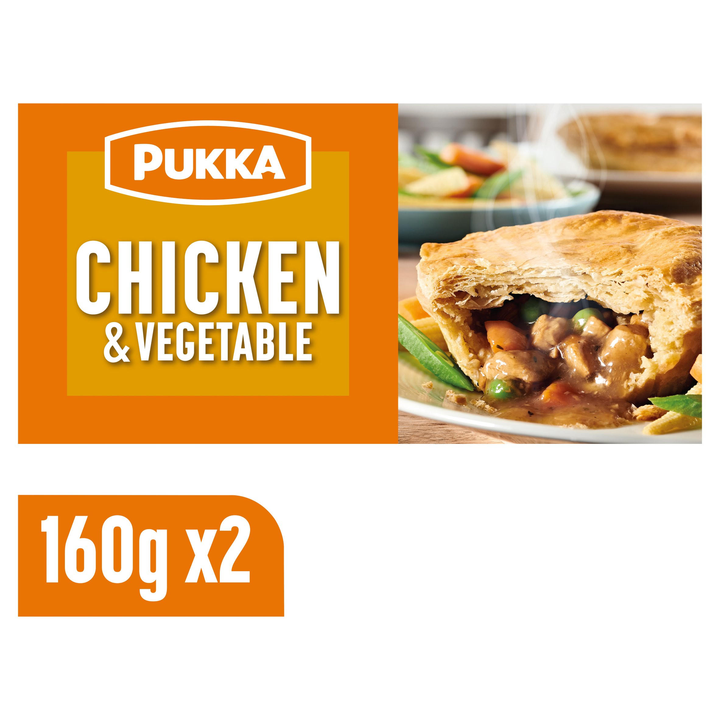 Chicken and Vegetable Pie by Pukka