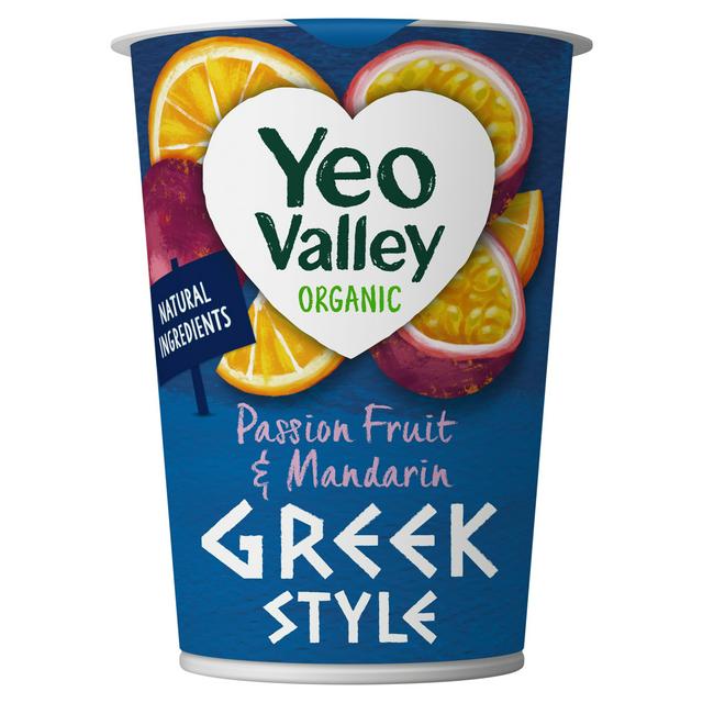Passion Fruit & Mandarin Greek Style Yoghurt by Yeo Valley