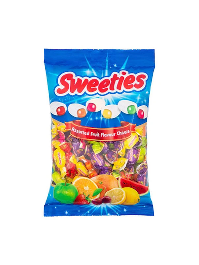 Assorted Fruit Flavour Chews by Sweeties