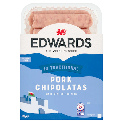 Pork Chipolatas by Edwards