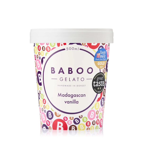 Madagascan Vanilla Ice Cream by Baboo