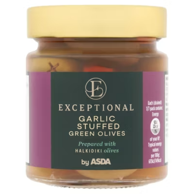 Garlic Stuffed Green Olives by Asda