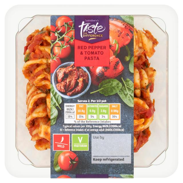 Red Pepper & Tomato Pasta by Sainsbury's Taste The Difference