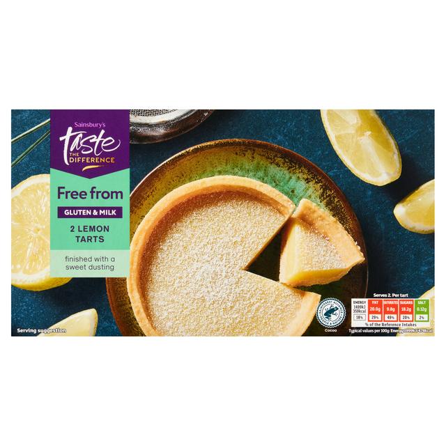 Free From Lemon Tarts by Sainsburys
