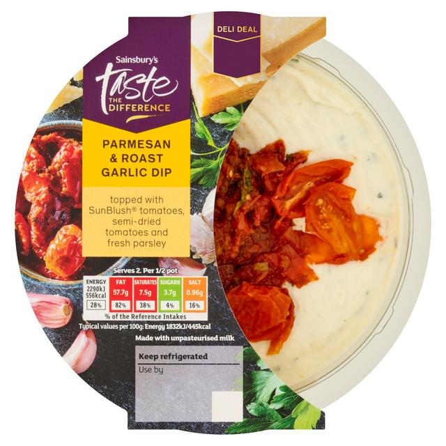 Parmesan & Roast Garlic Dip by Sainsburys