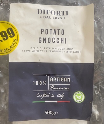 Potato Gnocchi by Diforti