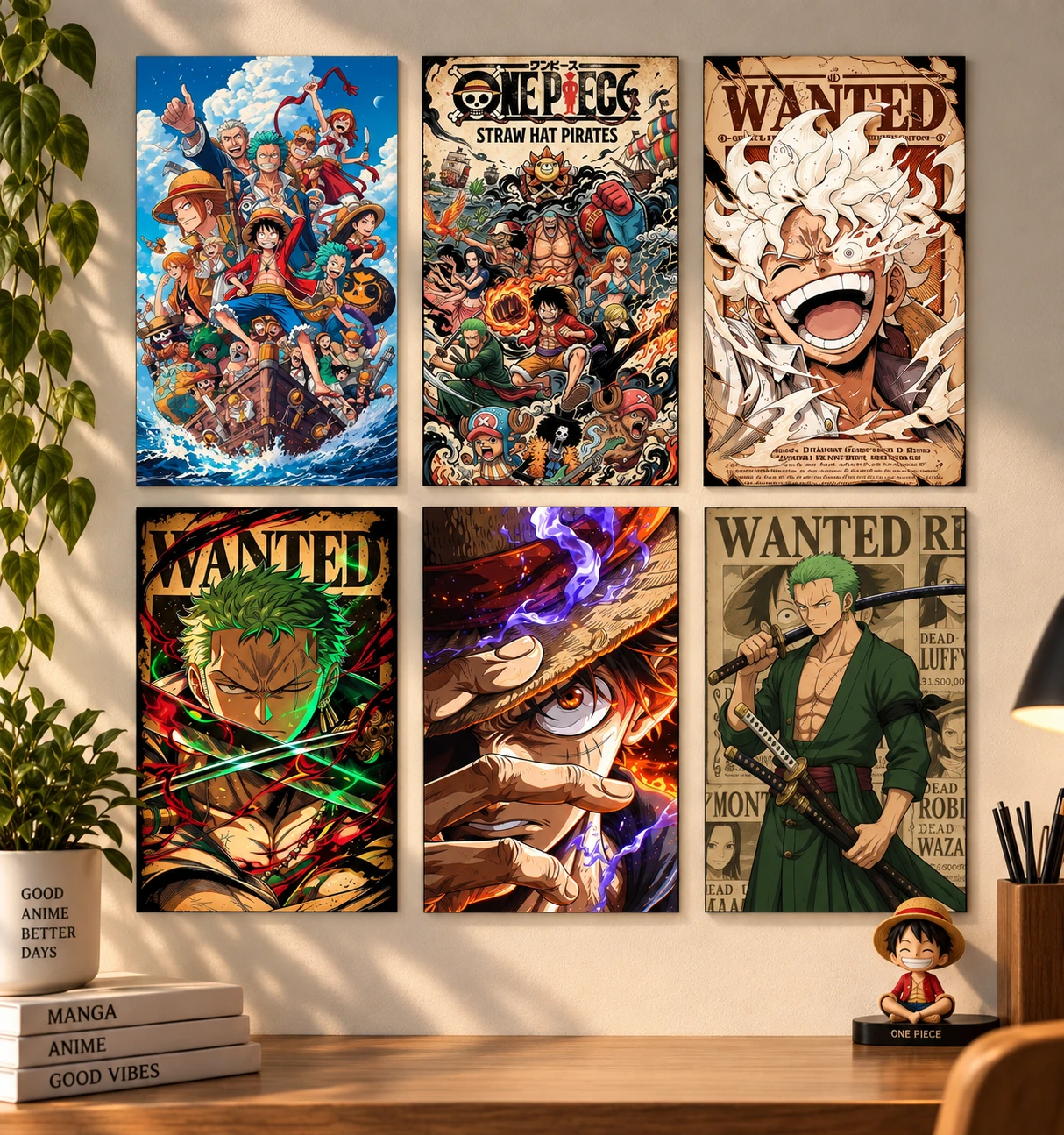One Piece Anime Poster Collection – 6 Piece Set · Poster only
