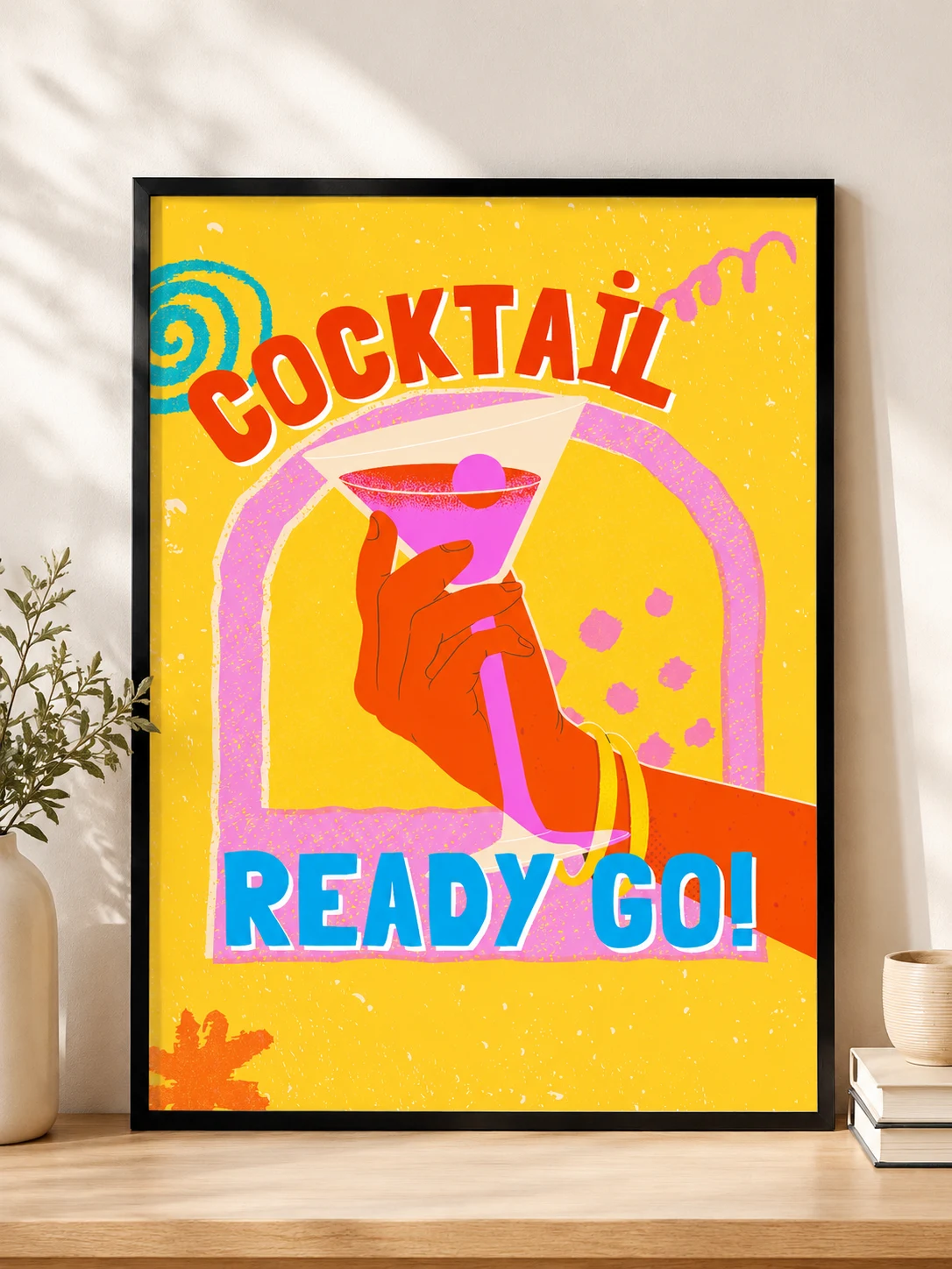 Retro Cocktail Art