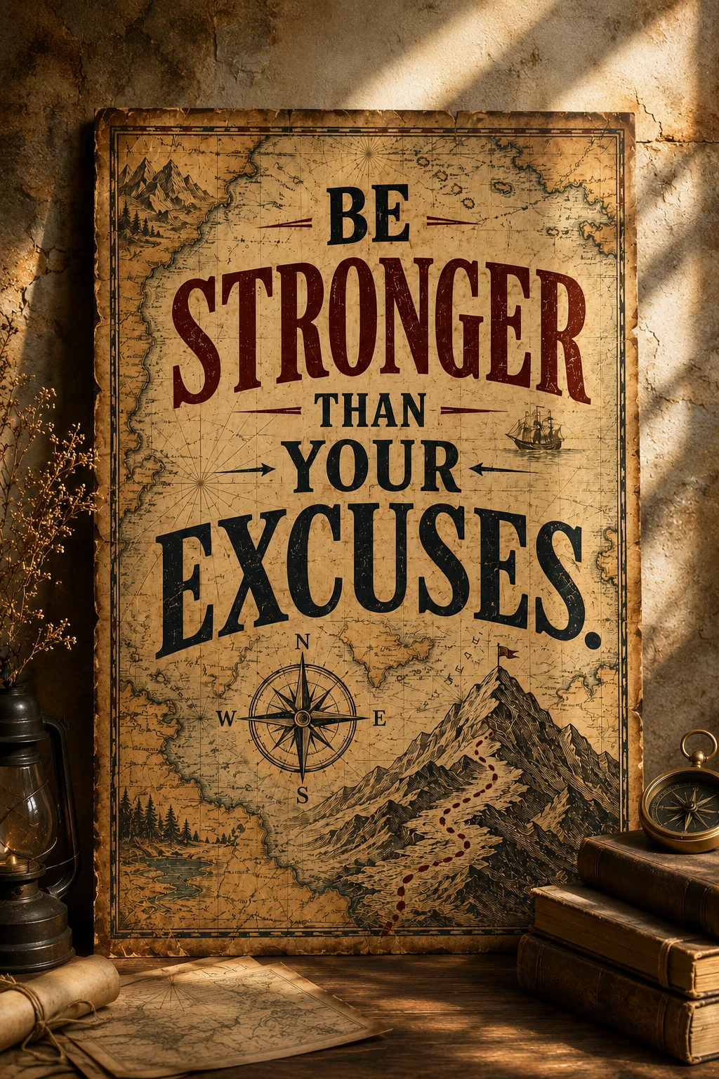 Be Stronger Than Your Excuses · Poster only