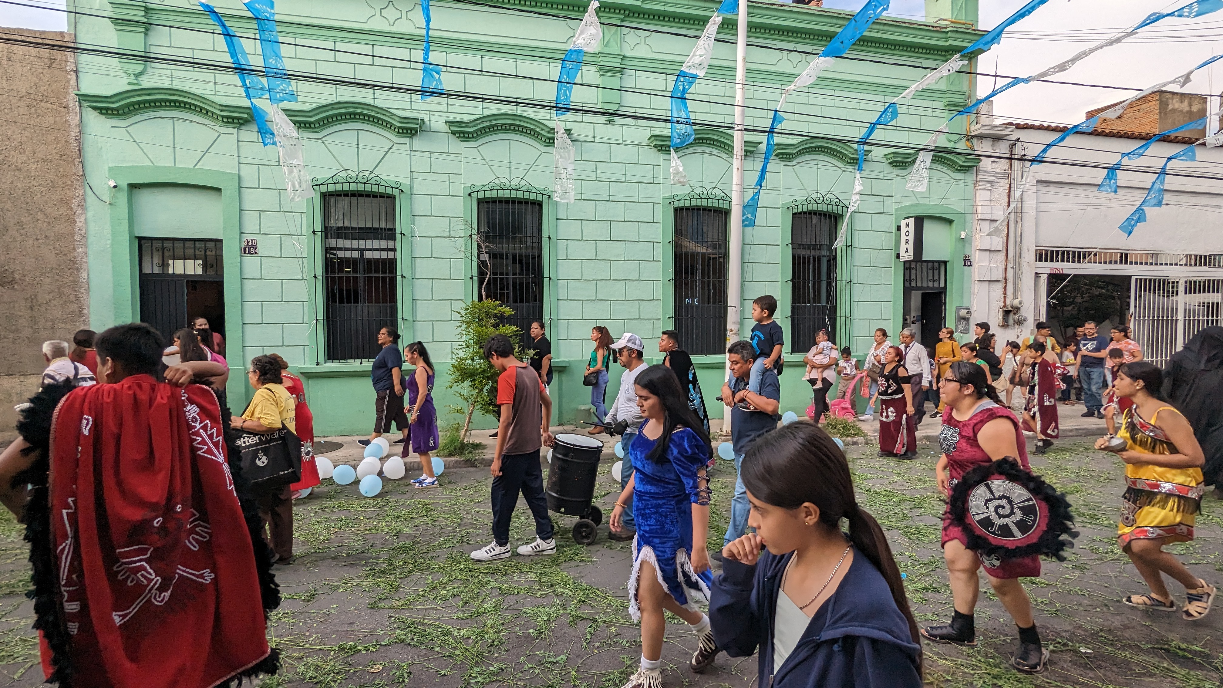 Street in the Mexicaltzingo neighborhood, Guadalajara