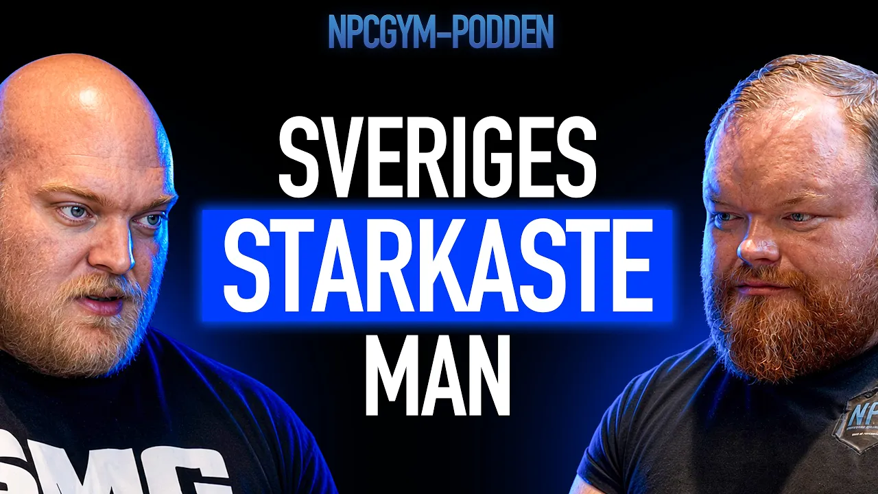 Cim Johansson gästar NPCGYM-PODDEN – från åttondeplats till Sveriges Starkaste Man