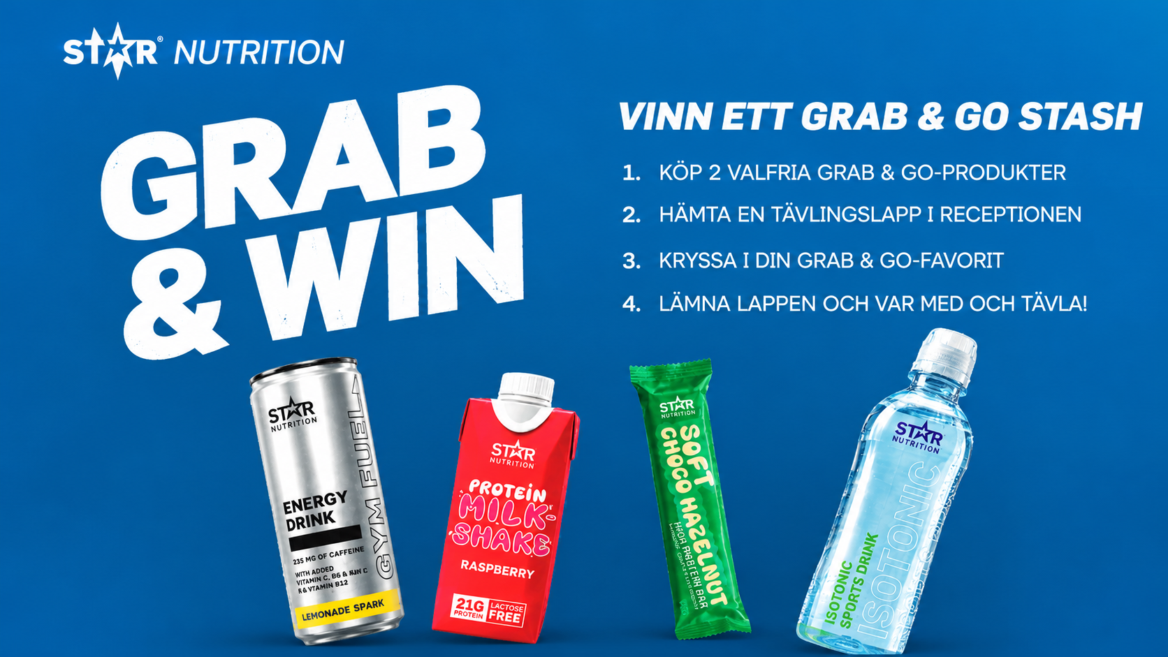 Grab. Go. Repeat. – Köp, tävla och vinn!