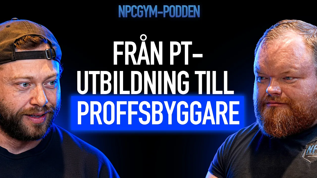 Zach Persson gästar NPCGYM-PODDEN – vad krävs för att bli IFBB Pro?