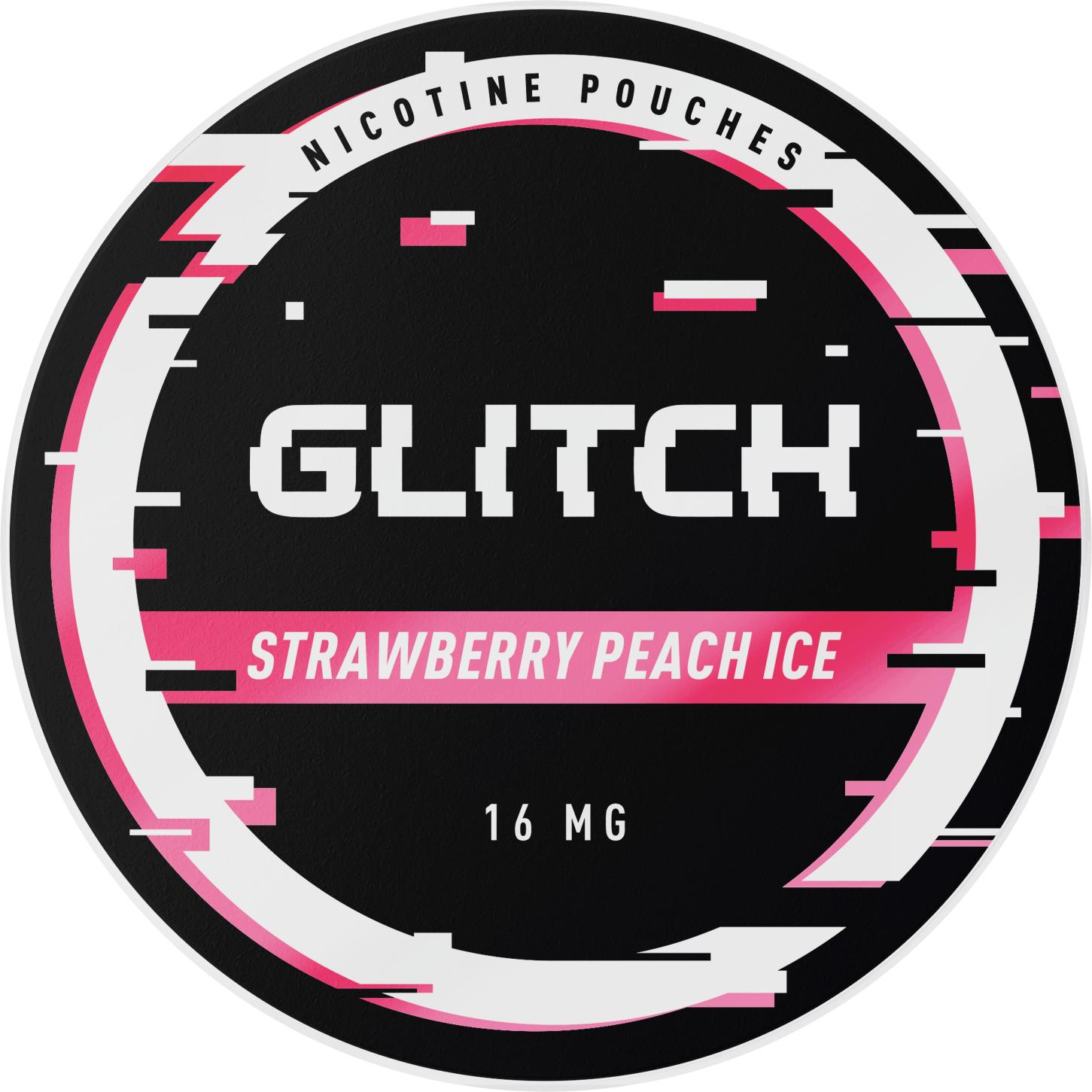 GLITCH Strawberry Peach Ice - 16mg