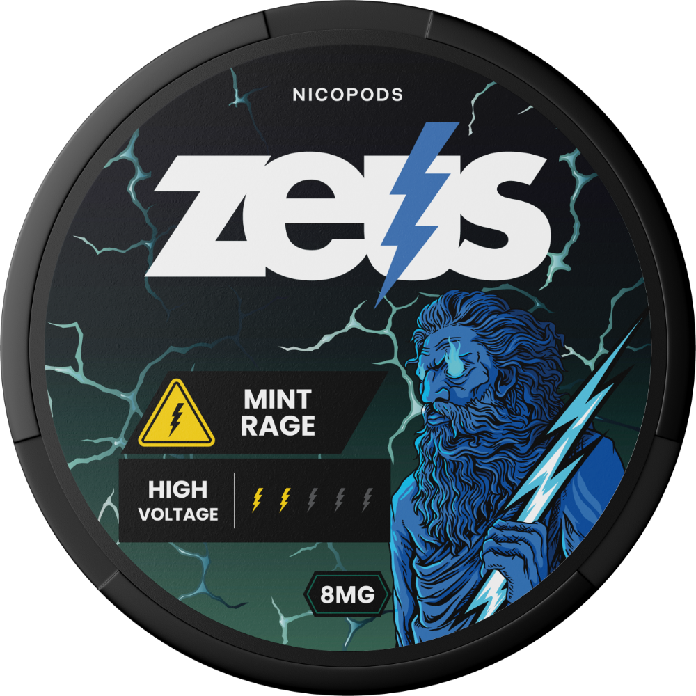 ZEUS Mint Rage - 8mg