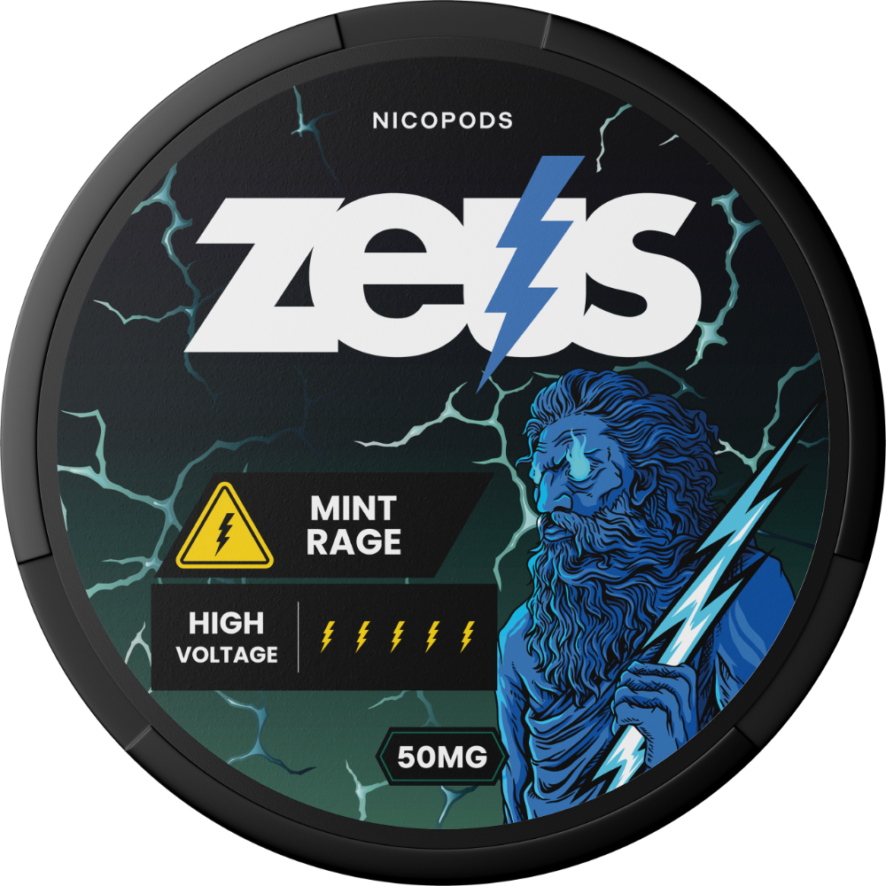 ZEUS Mint Rage - 50mg