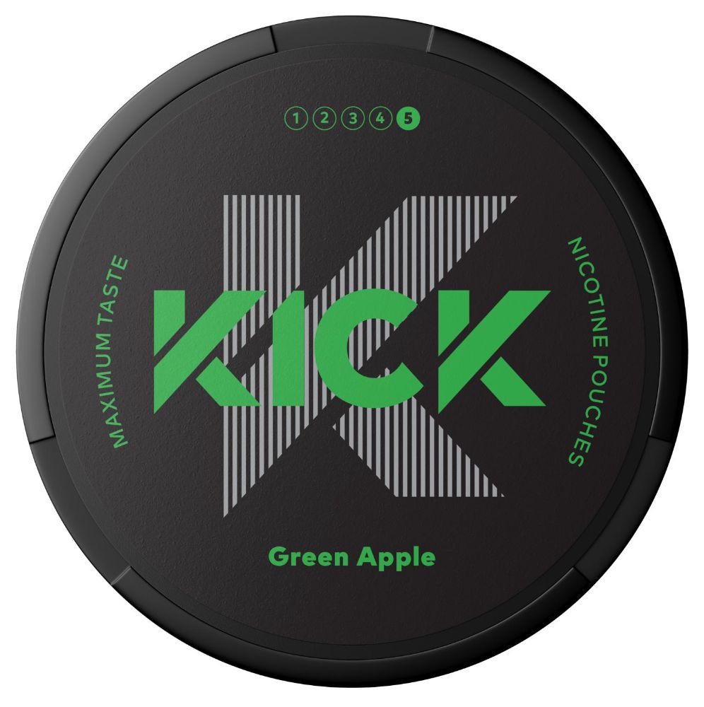 KICK Green Apple Black